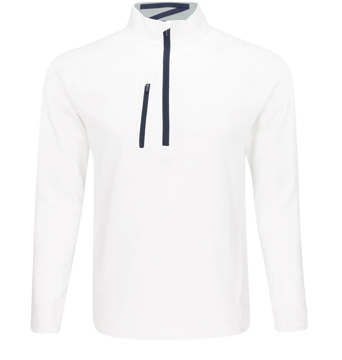 Zero Restriction® - Men’s White/Navy Quarter Zip
